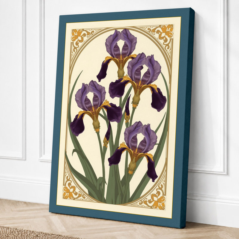 Print, 36x24 - 91.4 x 61.0 cm, Teal Border
