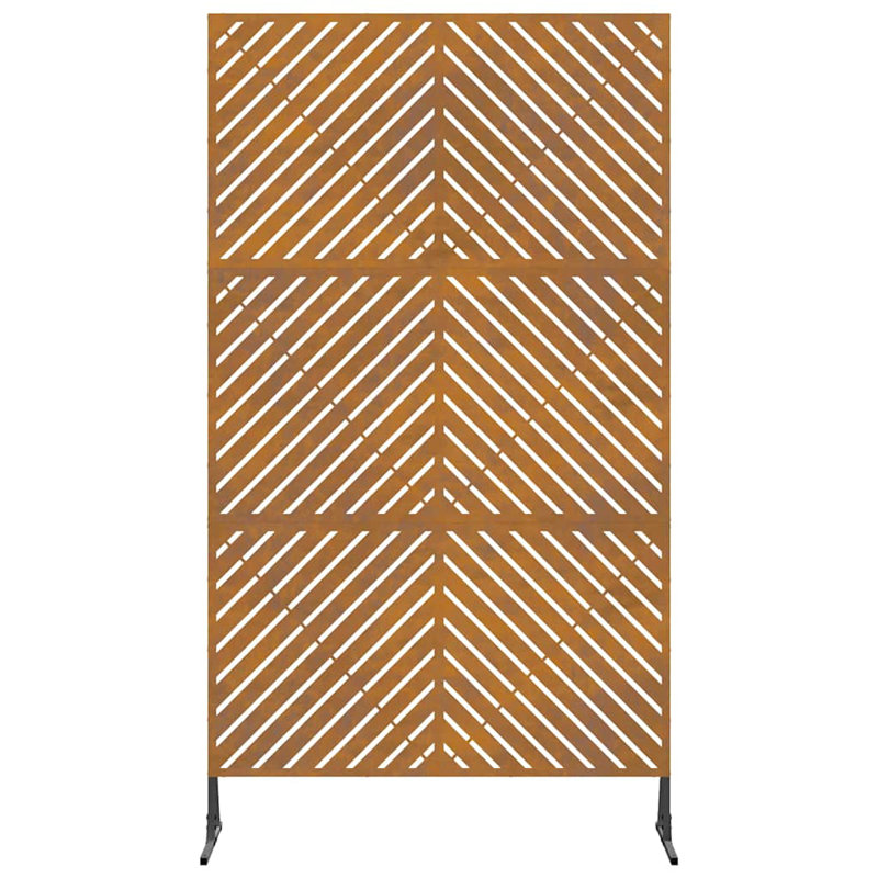 Vidaxl Privacy Screen Steel, Grey