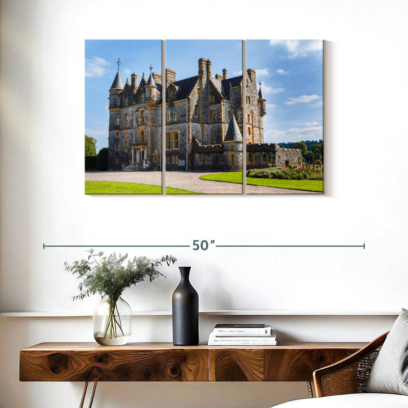 Château R rust Blarney, H 24 po x l 38 po