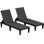 Chaise longue d'extérieur Tellie