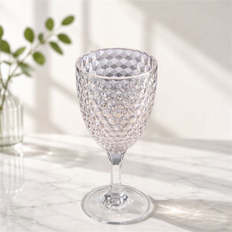 Plastic Wine Glasses Set of 4 (12oz)