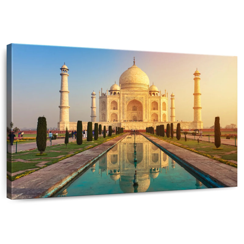 Adella Taj Mahal Reflection, 32" H x 48" W