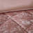 Velvet Duvet Cover Set With Throw Pillow-124032605-124032608