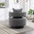 Dangira Upholstered Swivel Barrel Chair-634243271