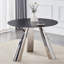 Table en pierre frittée avec pieds en acier-1528778106