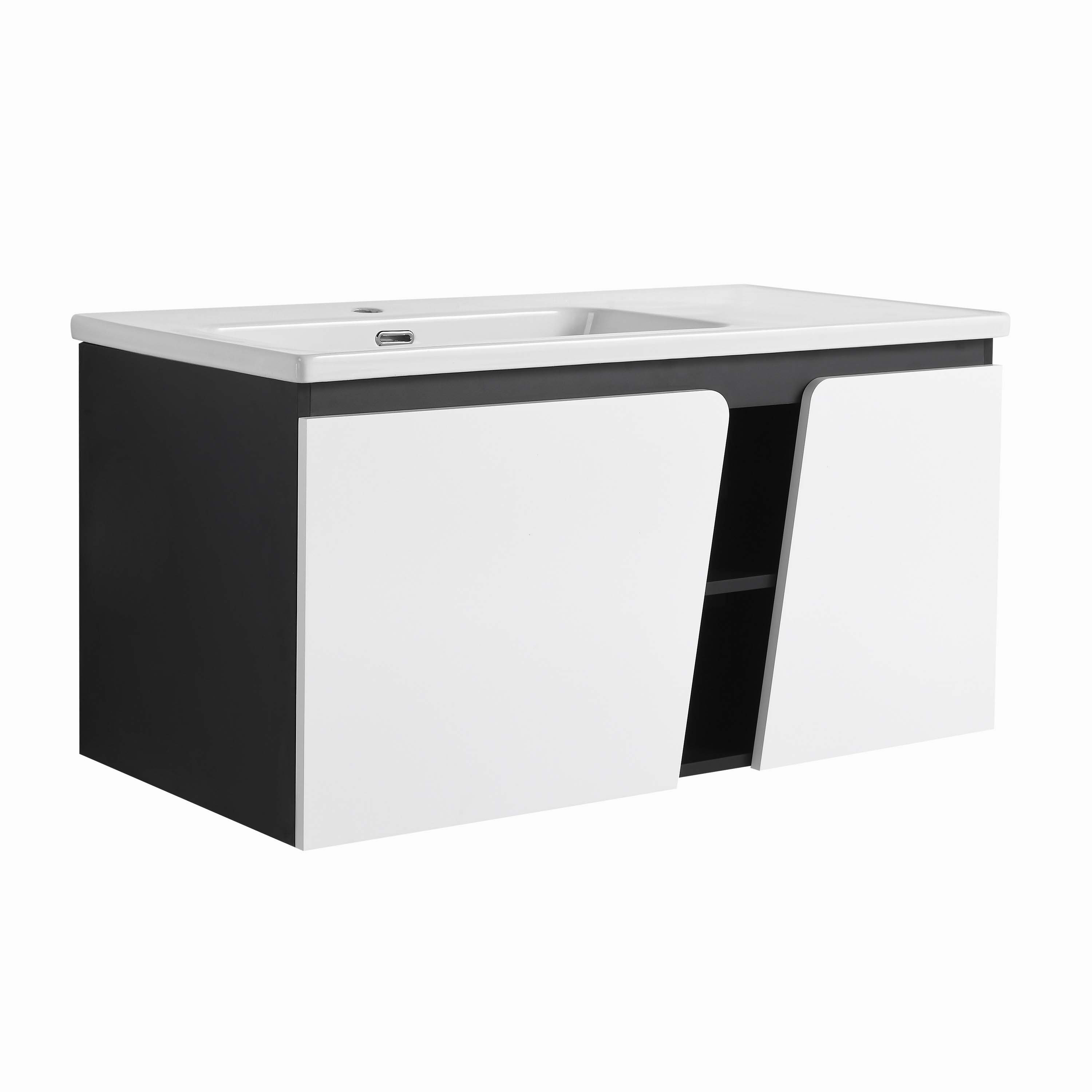 Ebern Designs Combahee 19.90'' Single Bathroom Vanity with Manufactured ...