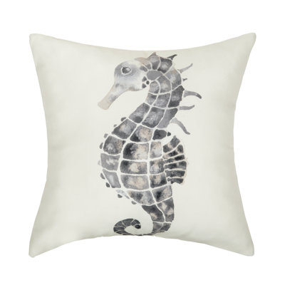 Pebble Seahorse Pillow