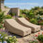 Ensemble de 2 housses de protection pour chaise longue d'extérieur 600D Oxford, 84 L x l 32 x H 32 po