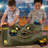 Simplay3 Monster City Extreme Wheels Portable Race Track with 2 Trucks