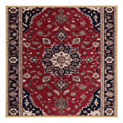 Tapis brun lavable à la machine