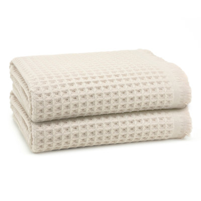 Lycia Turkish Cotton Waffle Bath Towel