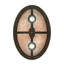Luminaire suspendu oblong 26 po