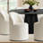 6 - Person Dining Table Sets With Round Table & 6 Upholstered Fabric Chairs-608628855-608628852