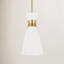 Luminaire suspendu en forme de cloche à 1 lumière Agata-49640961