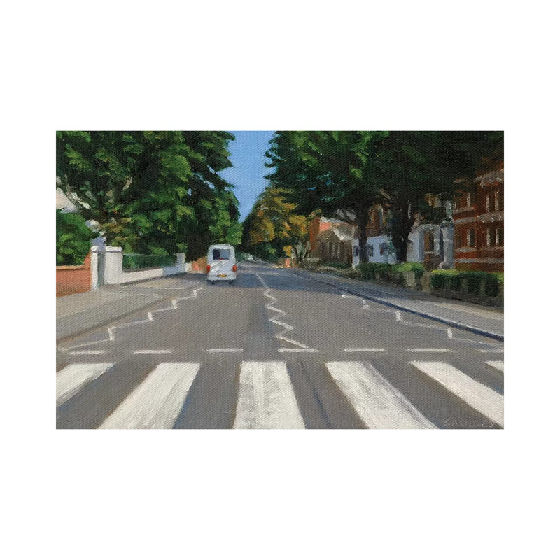 Abbey Road - 2013 by Nick Savides - Painting on Canvas, Wrapped Canvas, 66.04 cm H x 45.72 cm W x 1.91 cm D