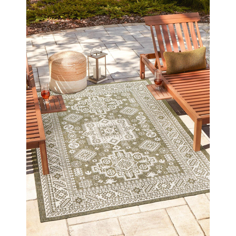 Tapis d'extérieur Chand, Rectangle 4 pi x 6 pi