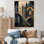 «Arab City I», reproduction sur toile