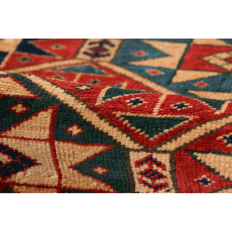Kilim & Flat Weave One-of-a-Kind 4'6X6' Hand Knotted Area Rug