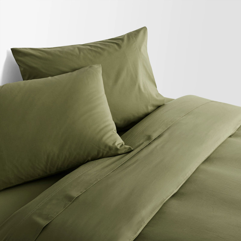 Percale, Loden Green, Queen