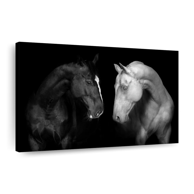 Monochromatique, impression sur toile, H 24 po x l 36 po x P 1,25 po