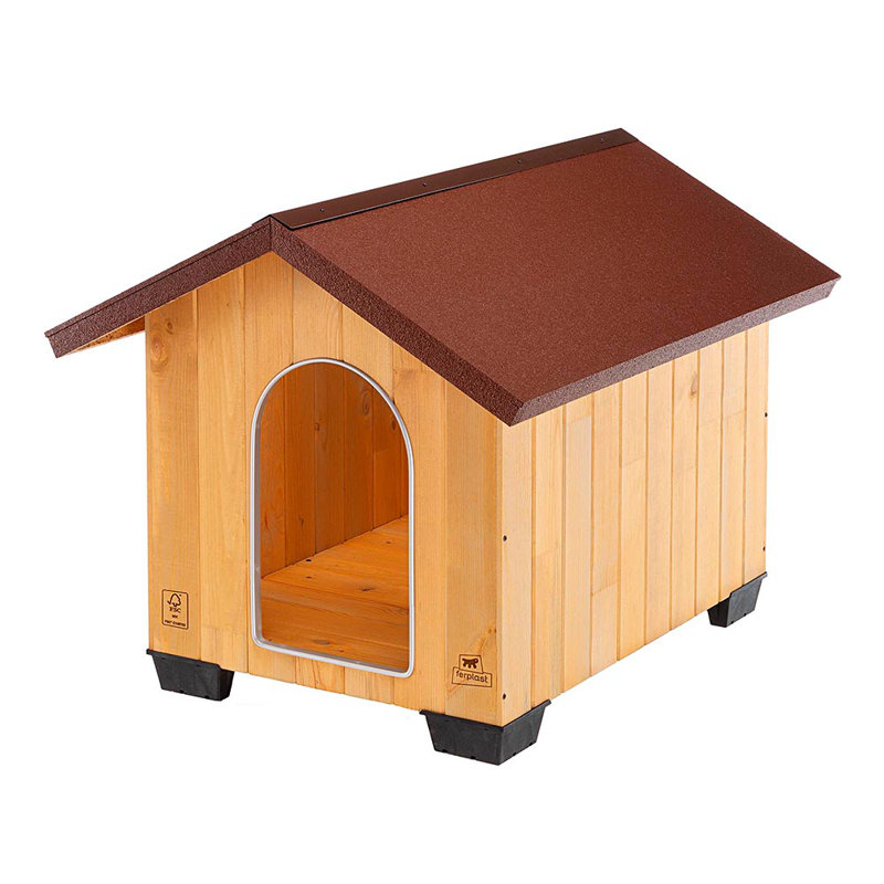 Wood Portable Igloo Style Dog House, 78cm H x 101cm W x 81cm D