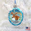 Keepsake 9'' Handmade Glass Hanging Figurine Ornament
