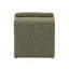 Fauteuil luxueux luxueux, coussin en mousse, siège allongé courbé et rembourré, style moderne