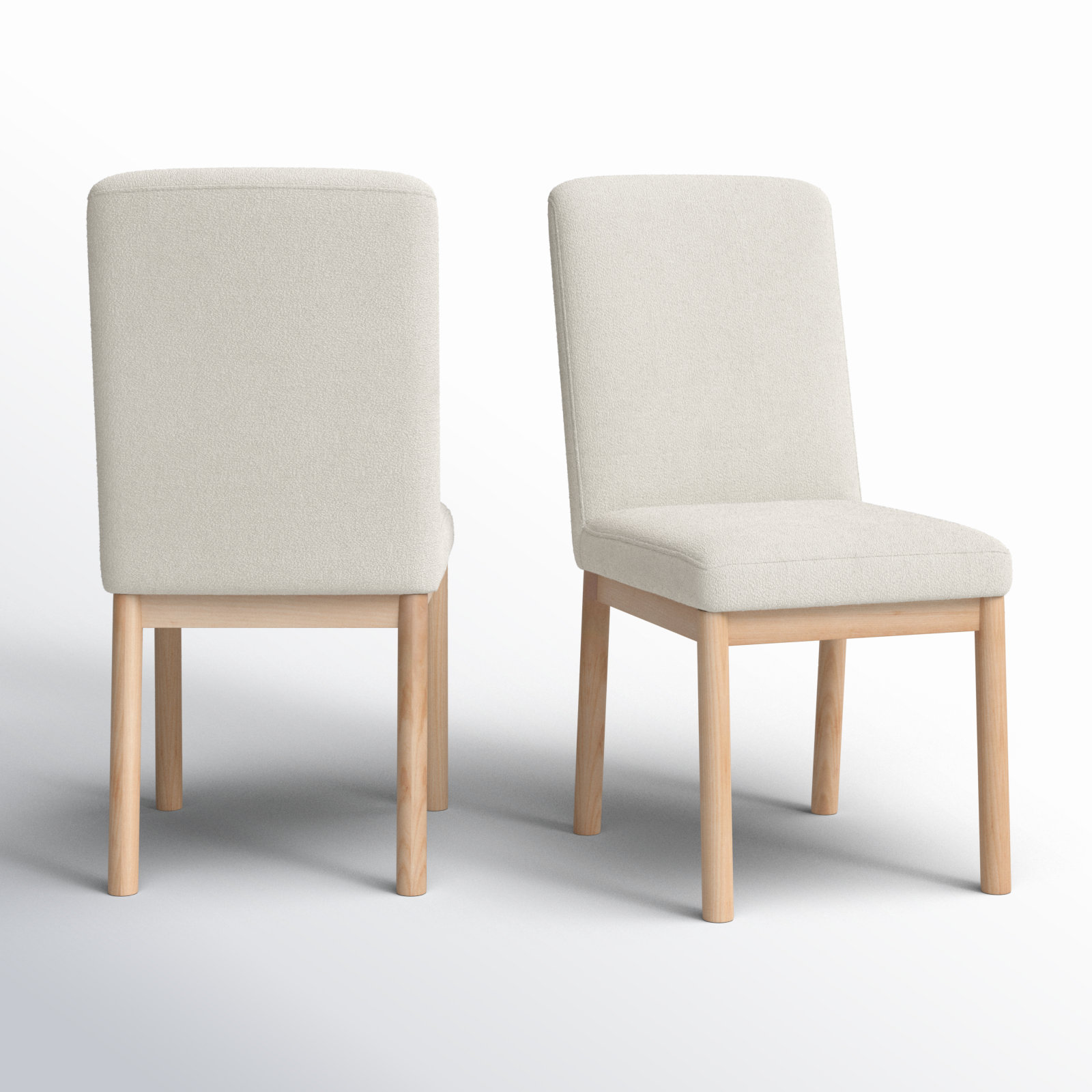 Connie Dining Chair, Cream Boucle