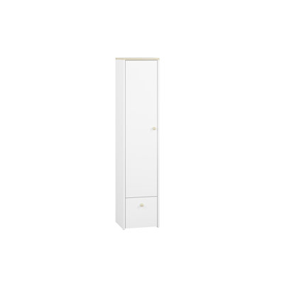 192.7cm H x 42.3cm W Geometric Bookcase