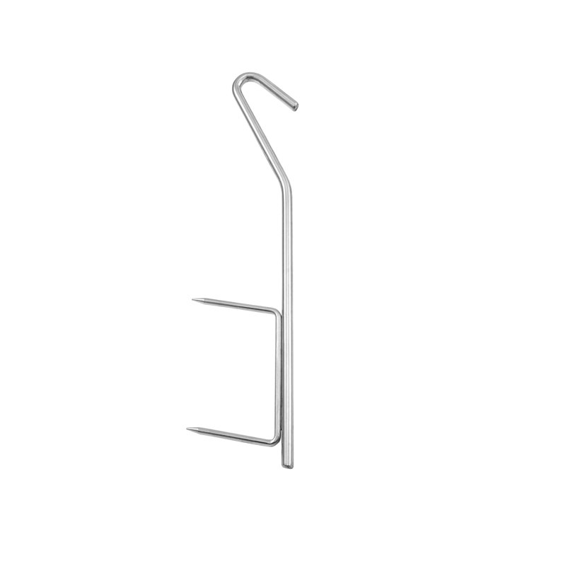 Aanyah Stainless Steel (Shish Kebab) Skewer, Galvanized