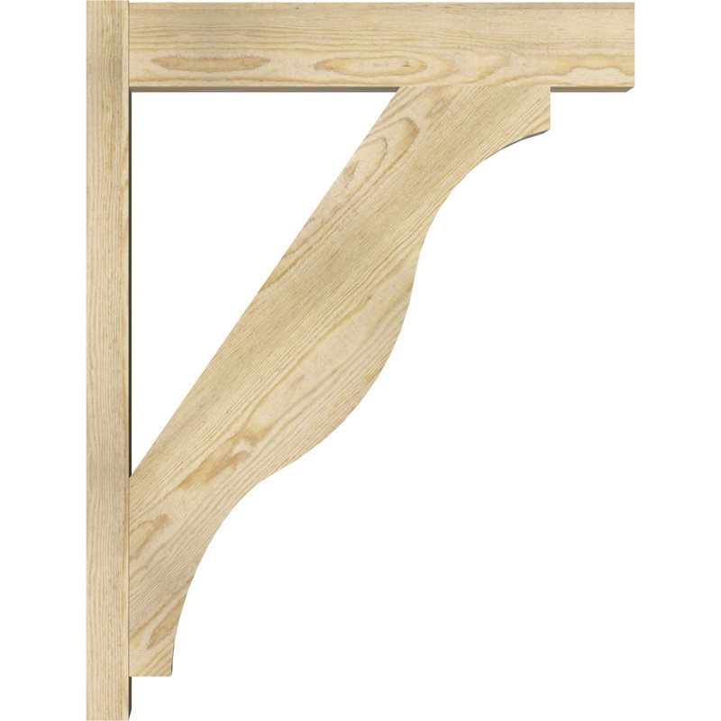 Jeu de blocs Funston, Sapin Douglas de 6 po (sciage brut), P 26 po x H 34 po