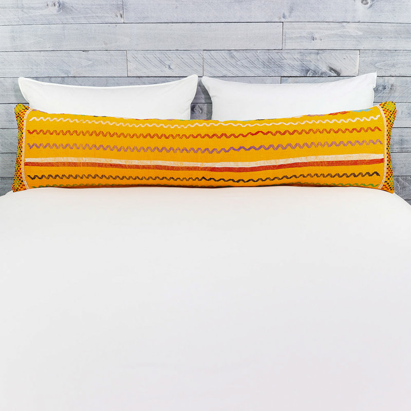 Atlas Silk Lumbar Pillow Cover