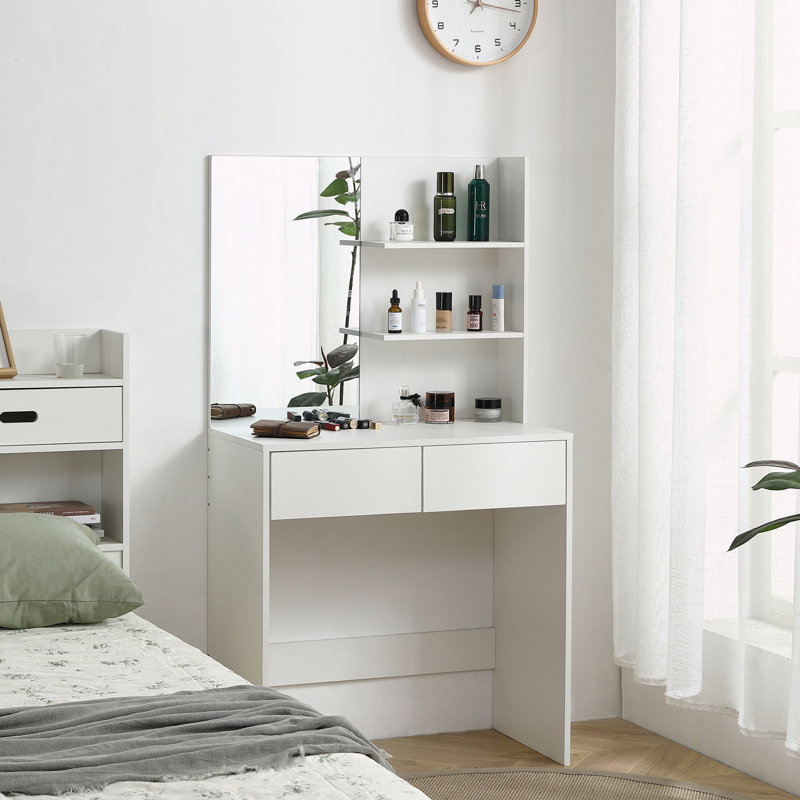 Vanity Desk with Mirror