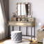 Coiffeuse avec miroir lumineux Abdulaleem-342940785