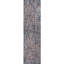 Tapis décoratif rayé bleu gris-1899148101