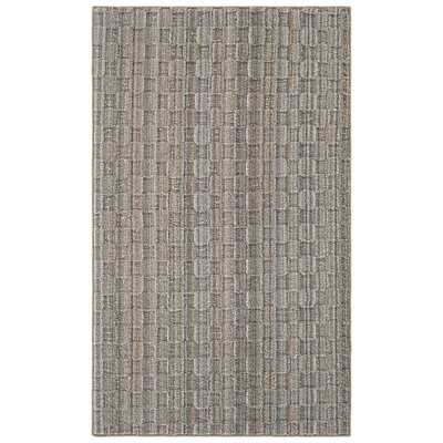 Tapis en maille terre cuite Studio Studio