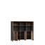 Lanham 118.3 cm H x 136.4 cm W Standard Bookcase