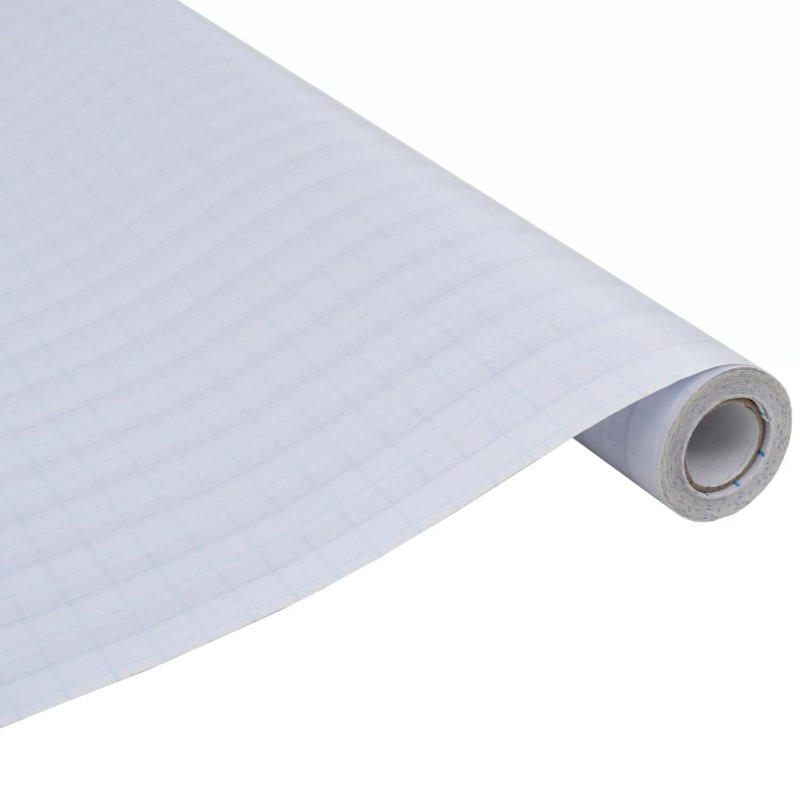 Window Film Frosted Stripes Design PVC, 0.9 x 5 m