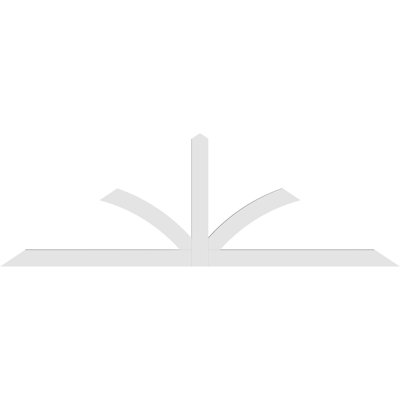Support pour pignon en PVC de qualité architecturale Richland