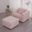 Canapé simple, repose-pieds avec relevage hydraulique-1836501780