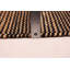 Palas Denizli  Brown Kilim 5'3" x 7'7"