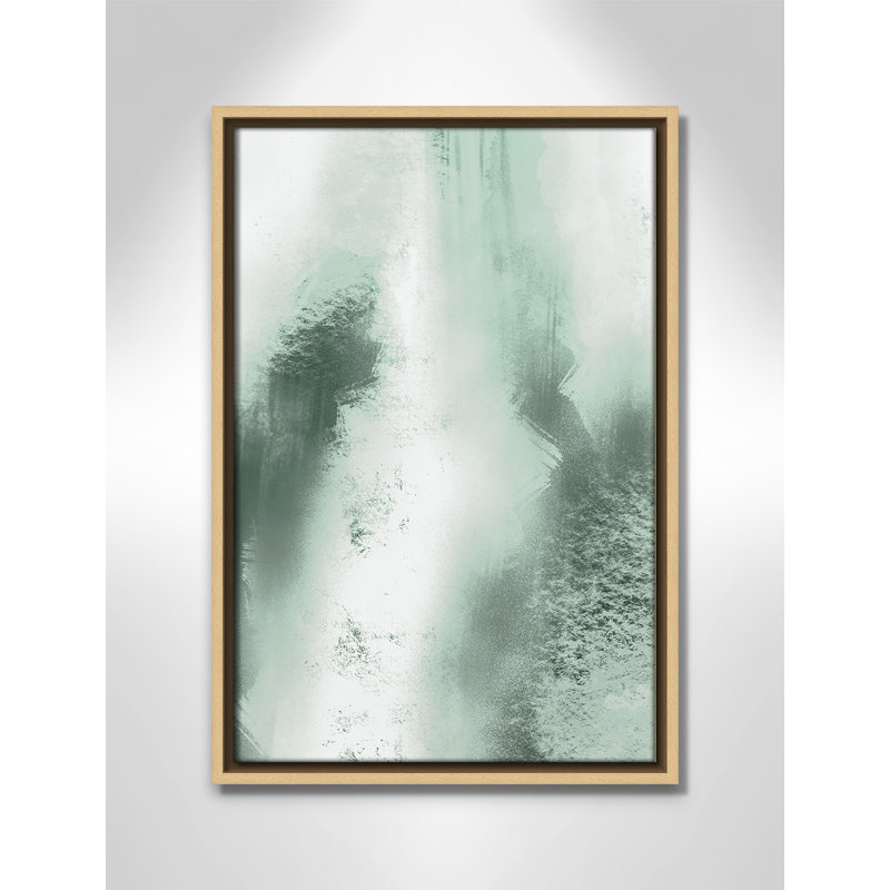 Quietude Smudges I Print by Marcus Prime, 13.5'' W x 19.5'' H, Natural Floater