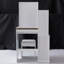 Petit meuble-lavabo 29,2 po avec tabouret de chevet et tabouret rembourré-722002991