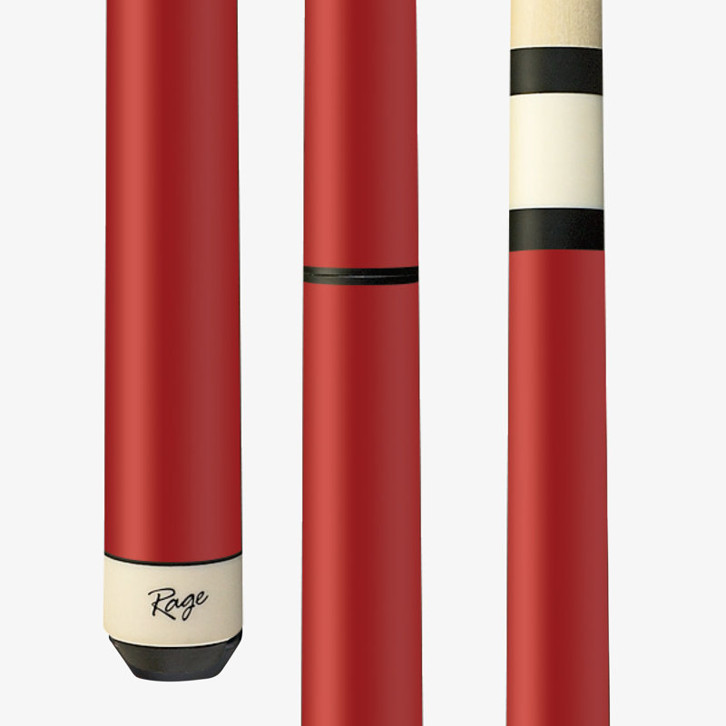 Queue de billard sauteuse / percutante Rage, Rouge