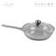 SQ Professional Lustro Stainless Steel 24cm Frying Pan