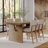 Solid Wood Modern Dining Table For 6-26970505