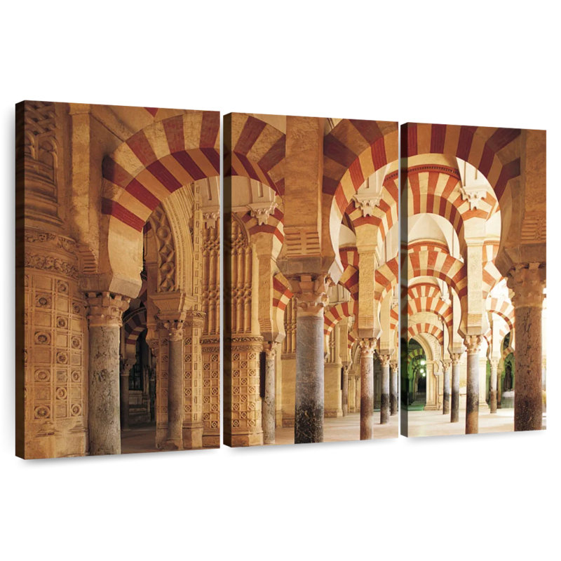 Mezquita De Cordoba Arches, H 20 po x l 33 po