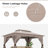 Lausaint Home 10'x13' Steel Patio Gazebo-118658583