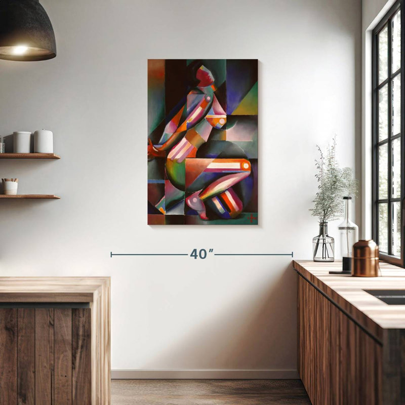 Leisha Roundism VI, 36" H x 24" W