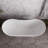 71" Streamline Soaking Glossy White Freestanding Tub With Internal Drain-108964563
